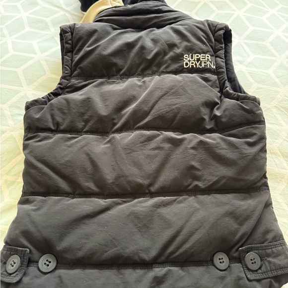 SUPERDRY Vest with Hood - Picture 2 of 5